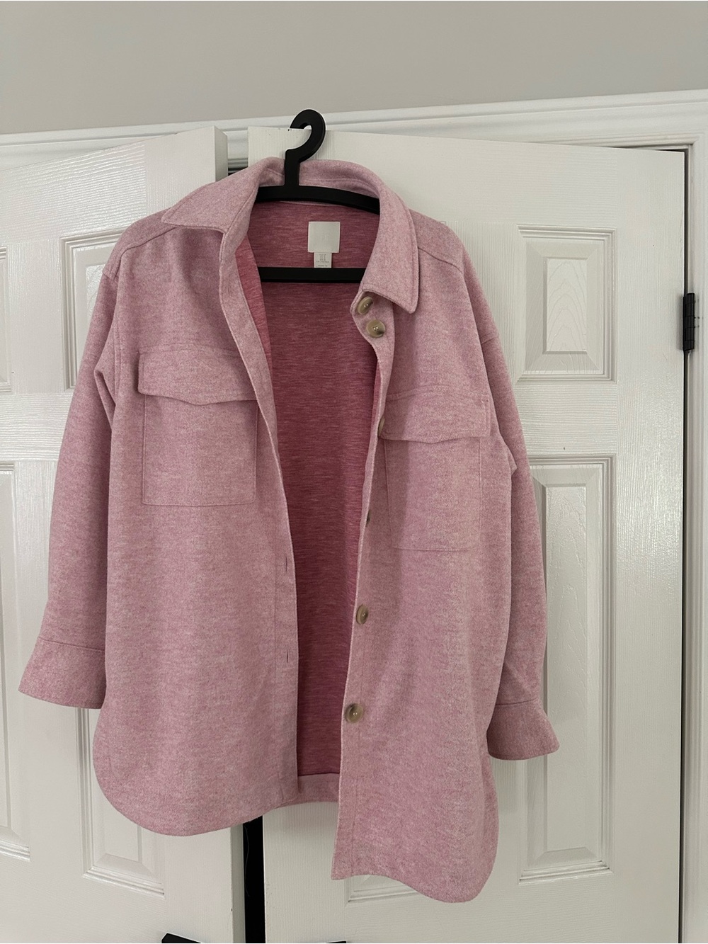 H&M Heathered Rose Jacket (Shacket)